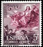 Spain 1962 Rosary 5 PTS Multicolor Edifil 1476